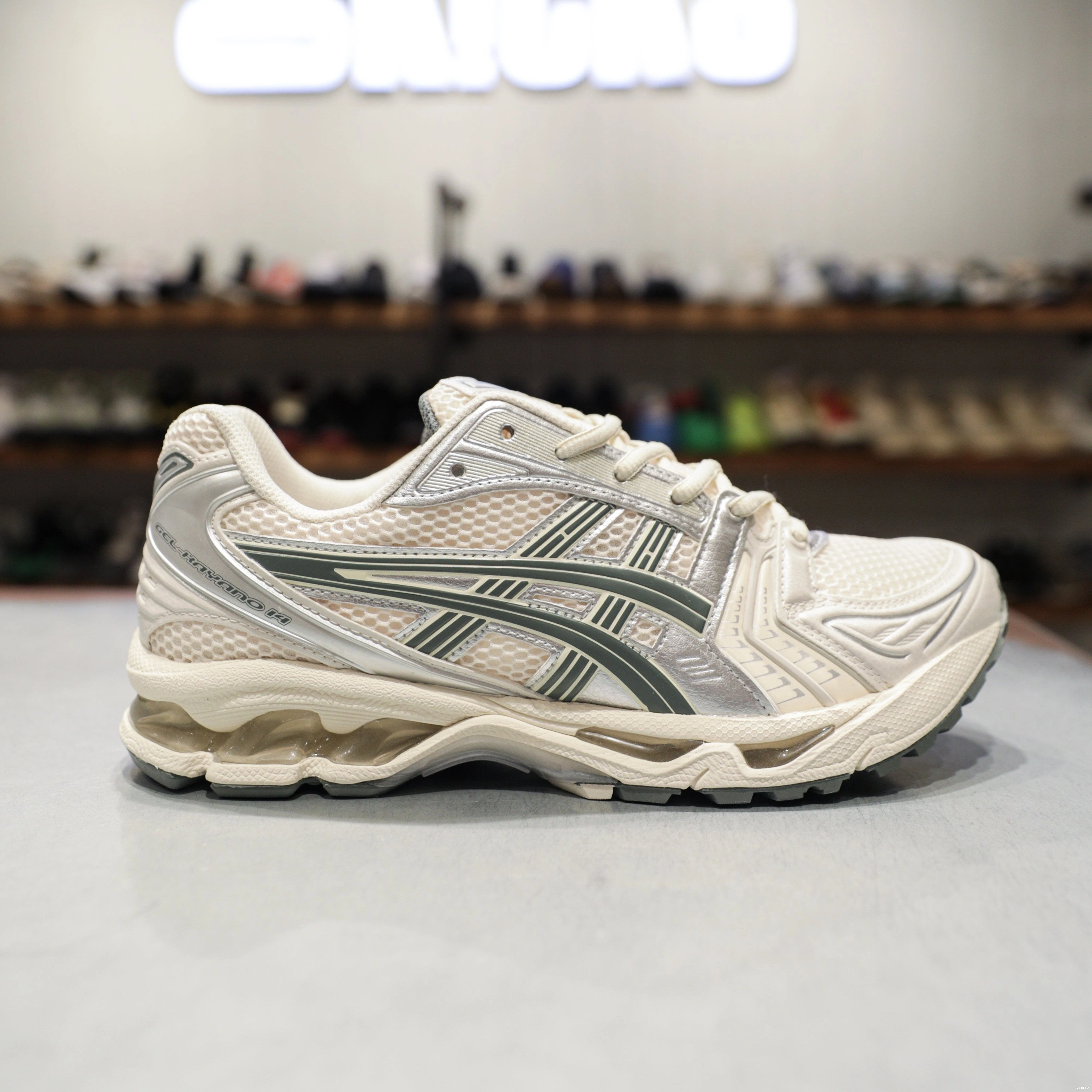 Dark Gel-Kayano ASICS Birch 14 Pewter 0726